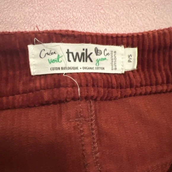 Twik Corduroy Skirt - Size Small - Picture 3 of 3